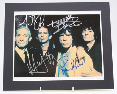 Lot 158 - The Rolling Stones, a 20 x 25cm colour...