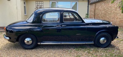 Lot 3004 - A 1956 Rover 90 four-door saloon in black....