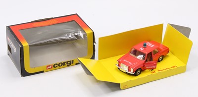 Lot 1393 - Corgi Toys No. 284 Mercedes 240D export issue...