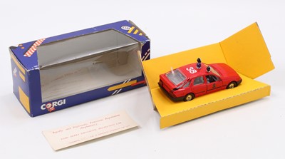 Lot 1394 - Corgi Toys No. 299 Ford Sierra comprising a...