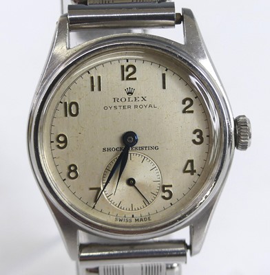 Lot 2315 - A gent's Rolex Oyster Royal shock resisting...