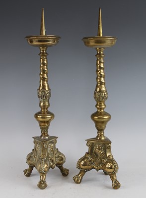 Lot 2343 - A pair of 18th century Baroque influenced...