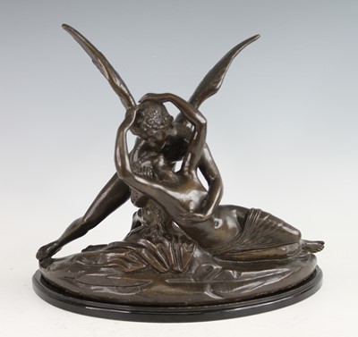 Lot 2348 - A 20th century bronze allegorical group 'The...