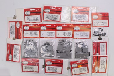 Lot 485 - Parkside Dundas 00-gauge wagon kits. Two each...