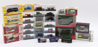 Lot 490 - Thirty-one diecast road vehicles 00-gauge by...