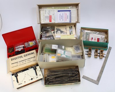 Lot 496 - Large box of various modelling items including...