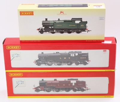 Lot 520 - Three Hornby tank locos: R3125 GWR 2-8-0 class...