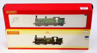 Lot 525 - Two Hornby 0-4-4 M7 tank locos, both DCC ready:...