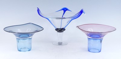 Lot 1123 - A Stephen Gillies and Kates Jones studio glass...