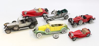 Lot 939 - One tray containing six various 1/24 sale...