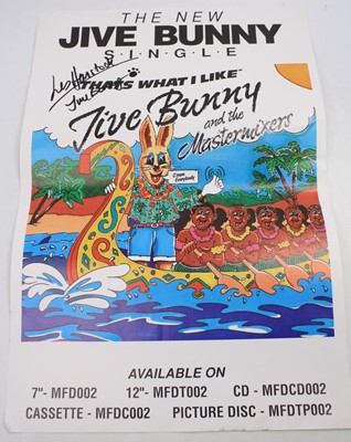 Lot 176 - Jive Bunny And The Mastermixers, promotional...