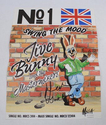 Lot 176 - Jive Bunny And The Mastermixers, promotional...