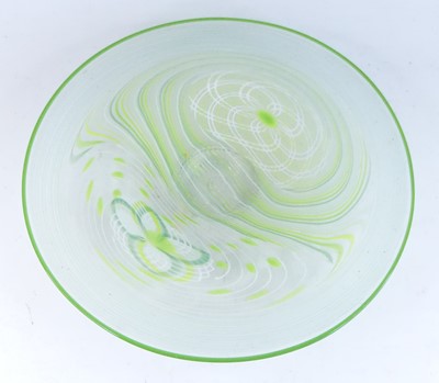 Lot 1129 - A Michael Hunter studio glass dish,...