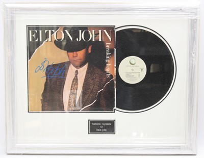 Lot 209 - Elton John, Breaking Hearts, Geffen Records...