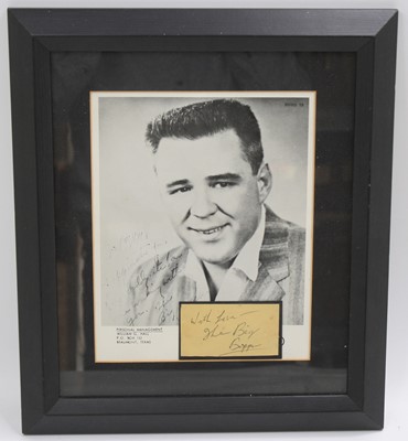 Lot 208 - Jiles Perry Richradson Junior, The Big Bopper,...