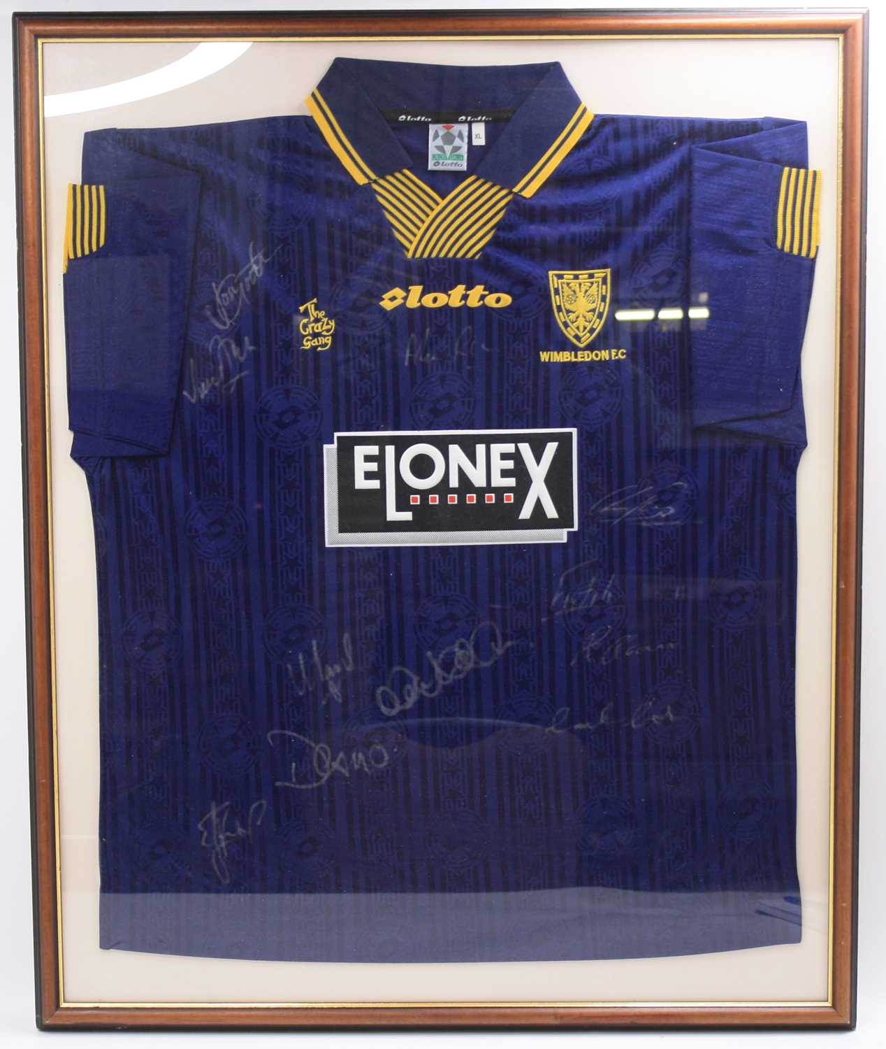 Lot 371 - A Wimbledon Football Club Crazy Gang 97 multi...