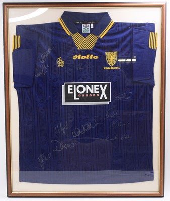 Lot 371 - A Wimbledon Football Club Crazy Gang 97 multi...