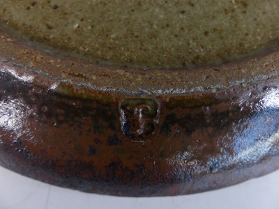 Lot 1075 - A Tenmoku monochrome glazed studio pottery...