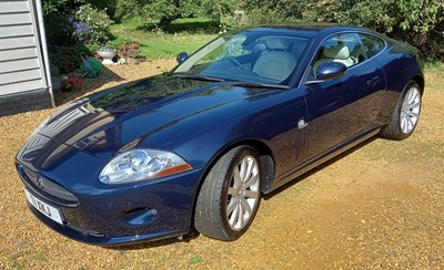 Lot 3011 - A 2007 Jaguar XK 4.2 V8 automatic in blue....