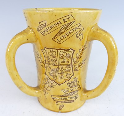 Lot 1065 - Ewenny Pottery - a political commemorative...