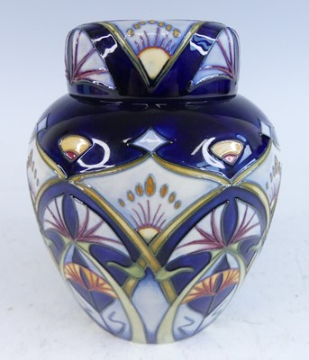 Lot 1019 - A contemporary Moorcroft pottery ginger jar...