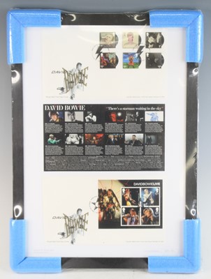 Lot 171 - David Bowie, Limited edition First Day Cover...