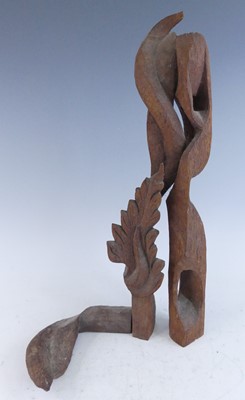 Lot 1226 - Zelda Nolte (1929-2003) - Untitled, carved...