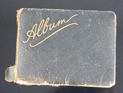 Lot 330 - An early/mid-20th century autograph album,...