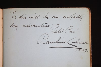 Lot 330 - An early/mid-20th century autograph album,...
