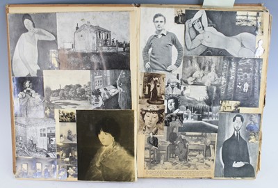 Lot 331 - A mid-20th century scrap album, possibly...