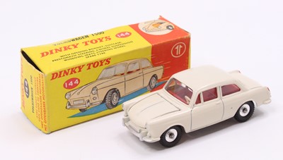 Lot 1120 - Dinky Toys No. 144 Volkswagen 1500, off-white...