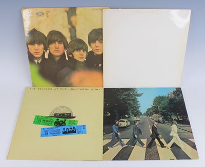 Lot 90 - The Beatles, a collection of four LP's to...