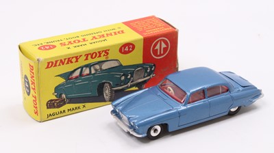 Lot 1121 - Dinky Toys No.142 Jaguar Mk10, comprising a...