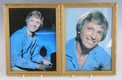 Lot 525 - Tommy Steele, a 28 x 20cm colour print, signed...