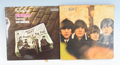 Lot 92 - A collection of Beatles LPs to include Please...