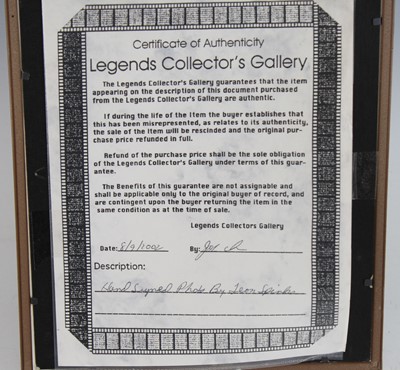 Lot 420 - Boxing, Leon Spinks (1953-2021) and Muhammad...