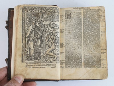 Lot 2001 - 16th Century Latin Bible, Biblia Sacra:...