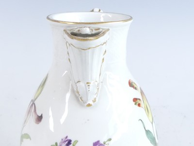 Lot 2084 - A Meissen porcelain coffee pot, circa 1750, of...