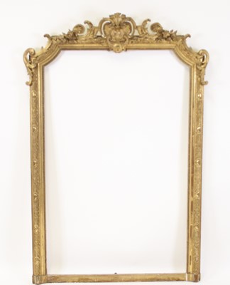 Lot 2531 - A Victorian carved giltwood and gesso...