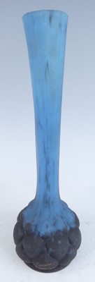 Lot 1099 - A Daum Lorraine glass specimen vase, with...