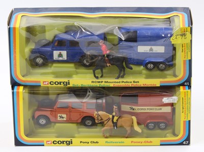 Lot 1402 - Corgi Toys Gift Set group of 2 comprising Gift...