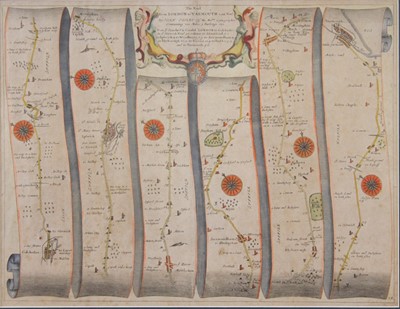 Lot 2375 - Ogilby, John (1600-1676) - The Road from...