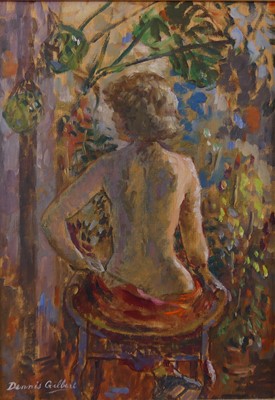 Lot 1297 - Dennis Gilbert (b.1922) - pair of female nude...