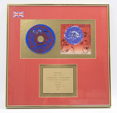 Lot 217 - The Cure, a presentation CD for the album Wish,...