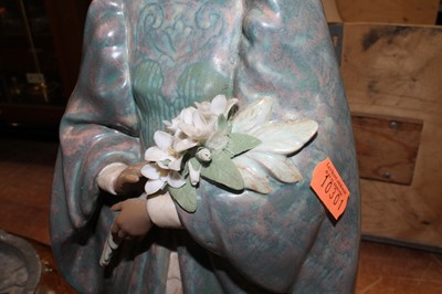 Lot 4 - A Lladro pottery figure of a lady 'Privilege',...