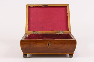 Lot 32 - An early 19th century rosewood box, having...
