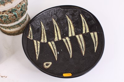 Lot 44 - A 20th century West German pottery dish, dia,....