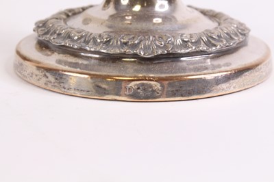 Lot 45 - A 19th century pierced brass wastepaper basket,...