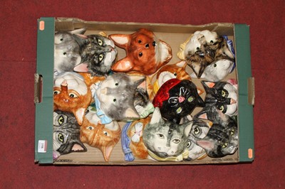 Lot 198 - A collection of Philip Laureston pottery cat...