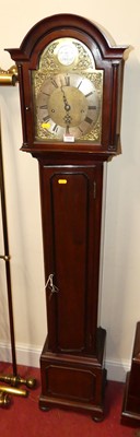 Lot 1162 - A contemporary mahogany Tempus Fugit...